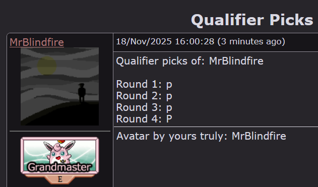 Participant 050 Mr Blindfire
