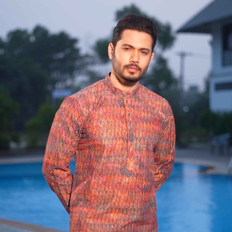 মেরুন কালার পাঞ্জাবি