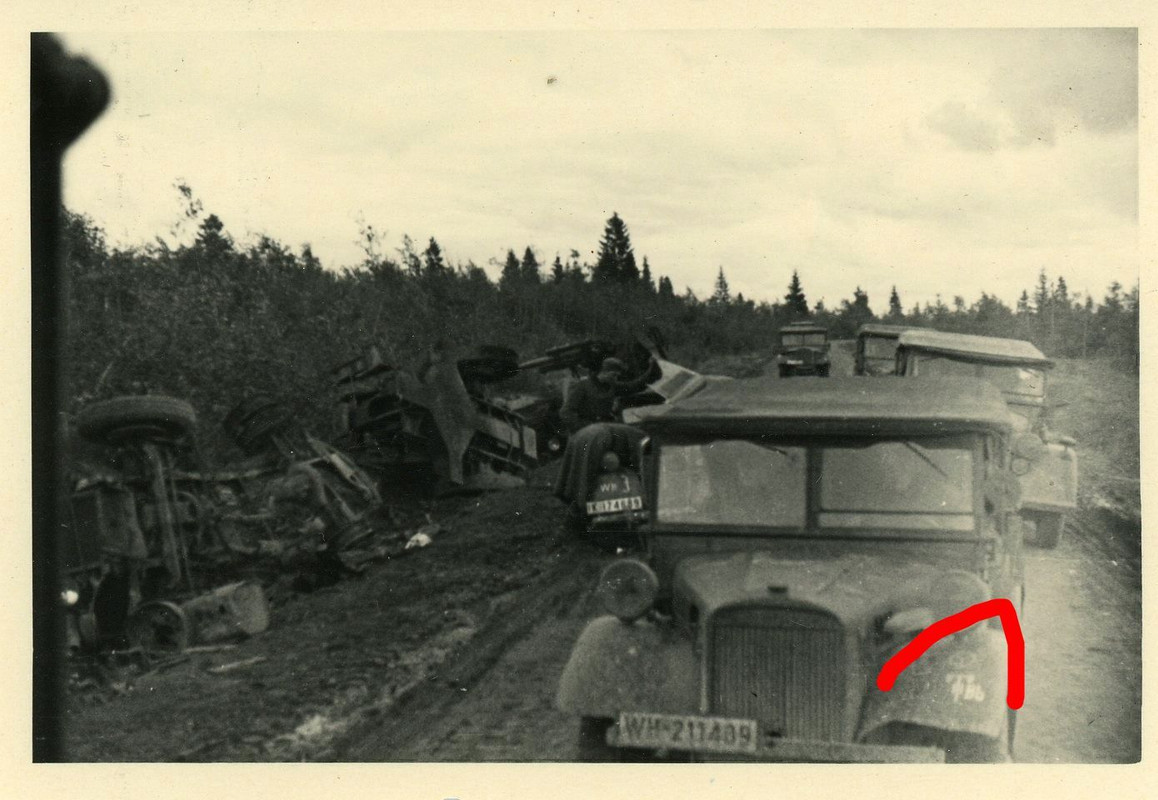 Russland PKW Auto Kübelwagen Vormarsch 12. Panze