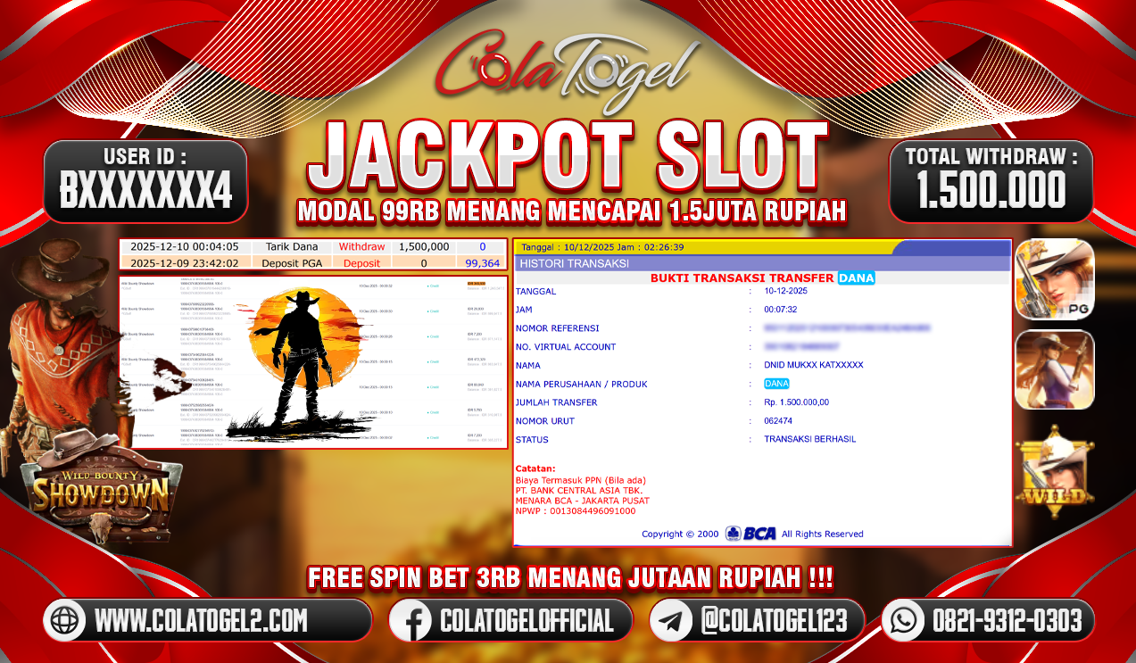 JACKPOT SLOT GACOR!!