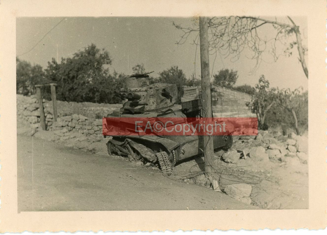 FJ Fallschirmjäger Paratroopers Kreta beute Panz