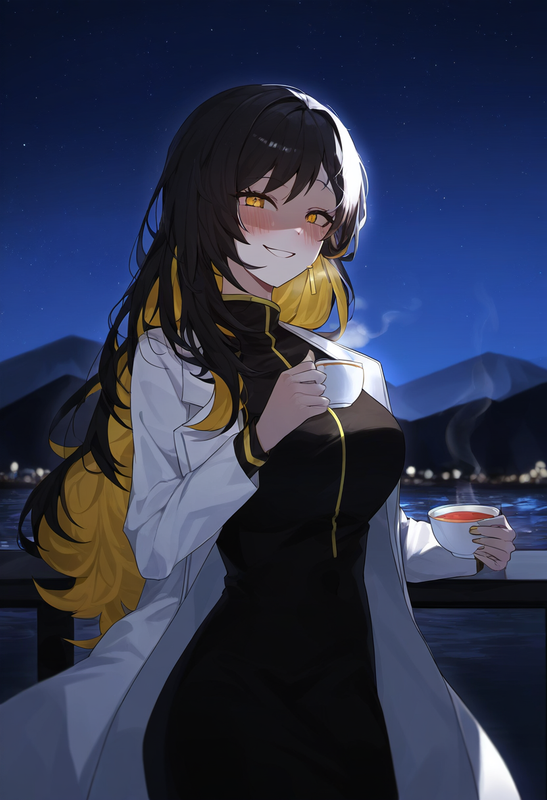 1girl, binah (project moon), aged up, blue archive, Dreamlike,depth of field,shi s-992219369