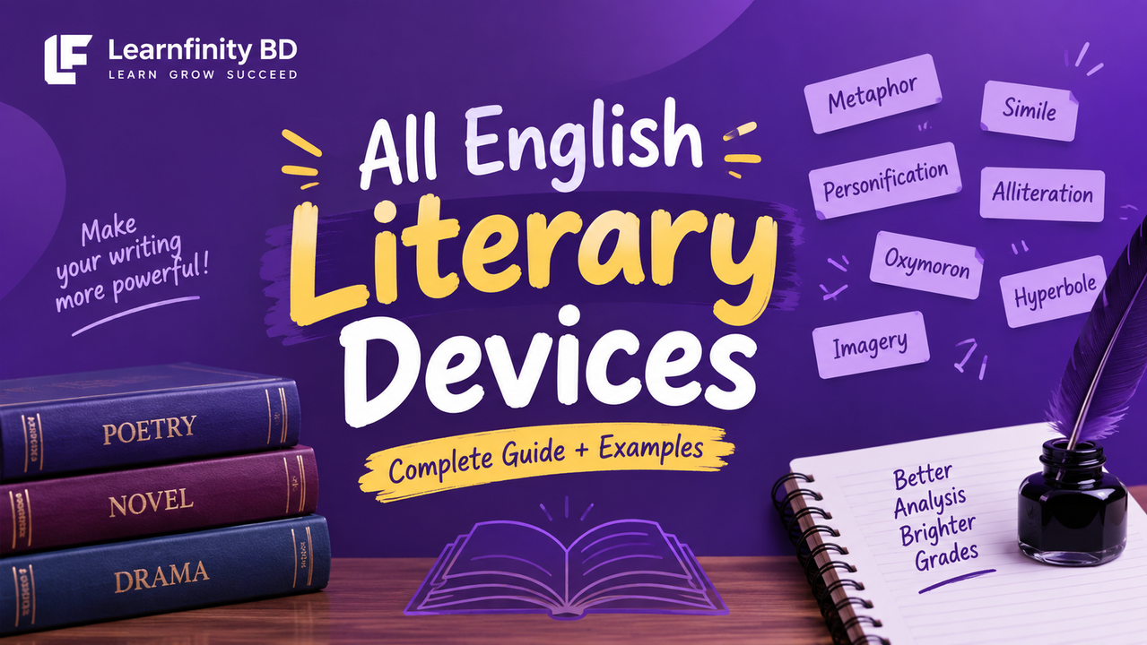 All Literary devices with examples for English Literature students