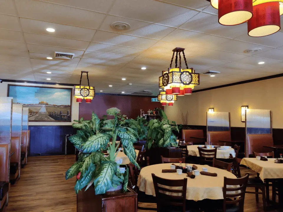 Interior photography of Westminster Forbidden City Chinese Restaurant