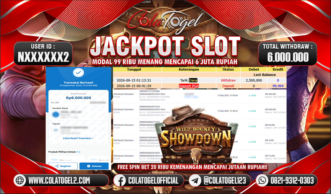 JACKPOT SLOT GACORR!!