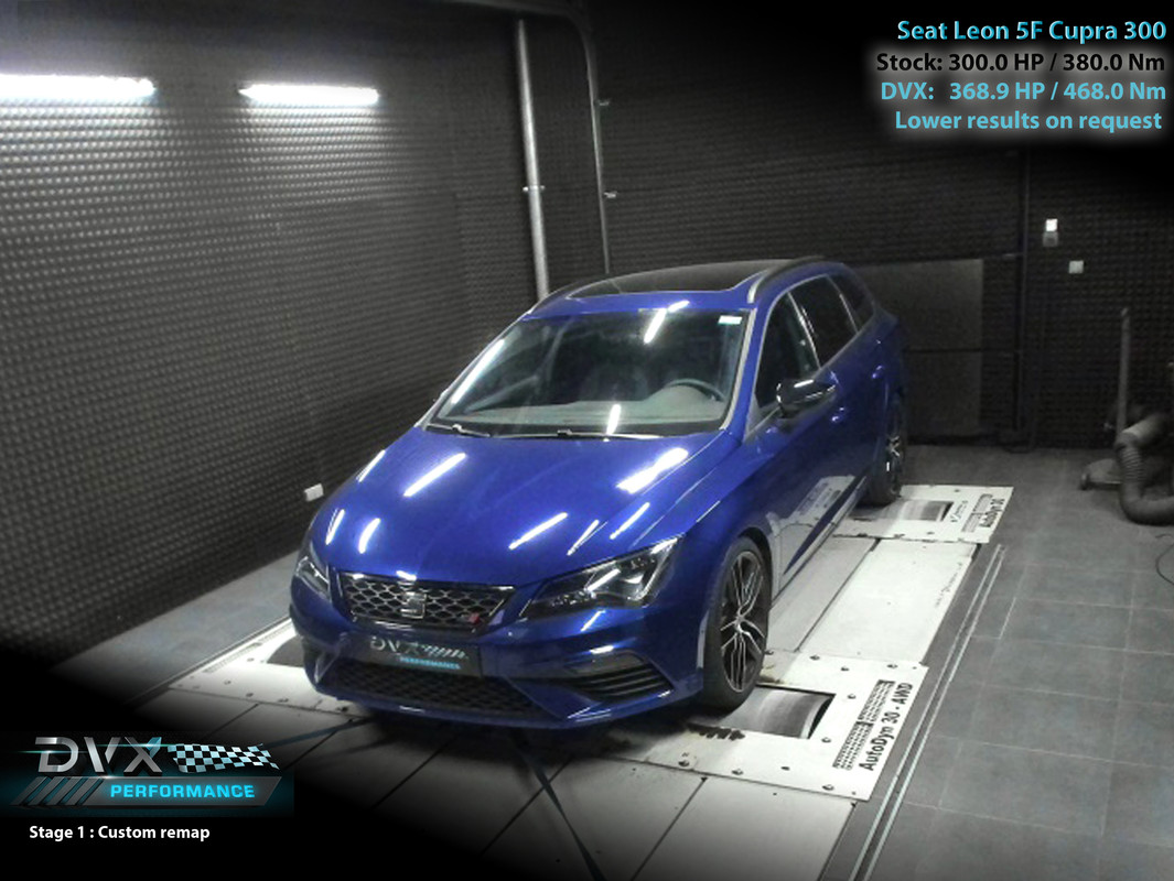 chiptuning dvx seat leon cupra 5f 300 stage 1
