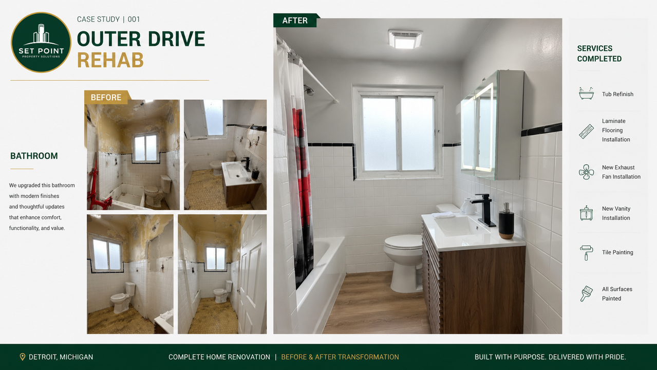 Case study renovation progress - stage 5