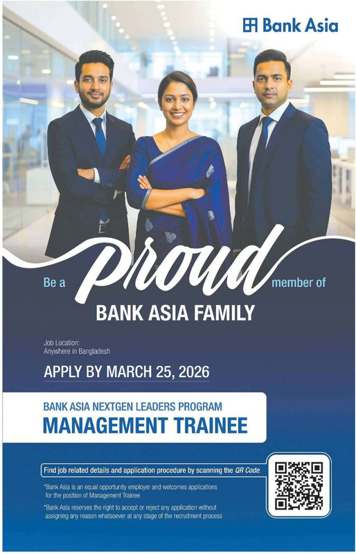 Bank Asia Job circular 2026