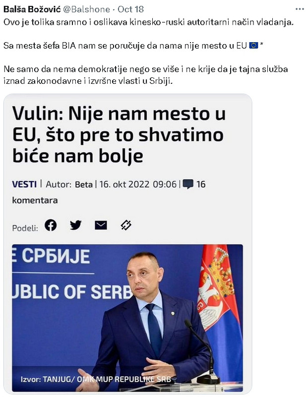 SRBI TI SE NE NASMEJU NA ULICI, NE MRZE TE ALI...": Rus došao u Beograd Screenshot-12612