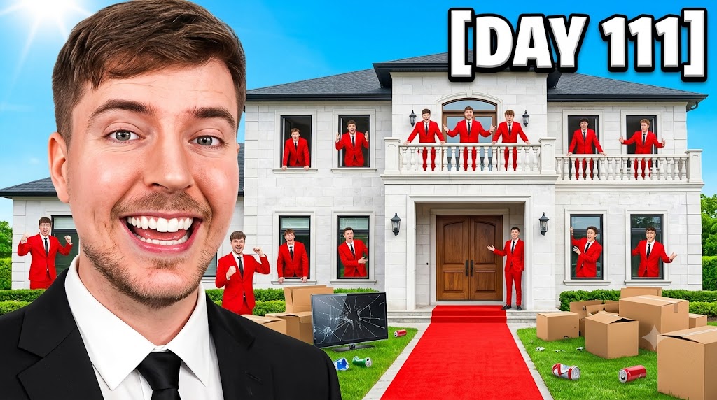AI-generated example result for the youtube-thumbnail prompt: Lifestyle & Challenge – "DAY 111" | Lifestyle Challenge Youtube Thumbnail AI YouTube Thumbnail Prompt