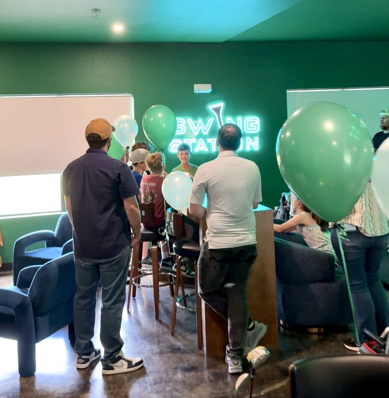 Golf Simulator Action
