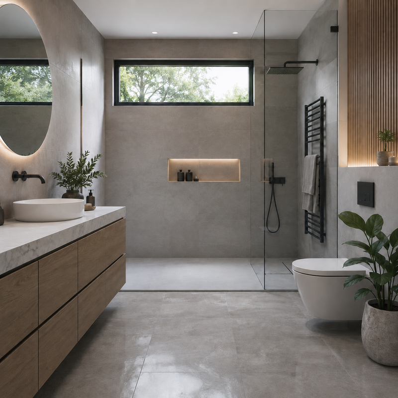 Serviço de remodelação de casa de banho pela Macominho