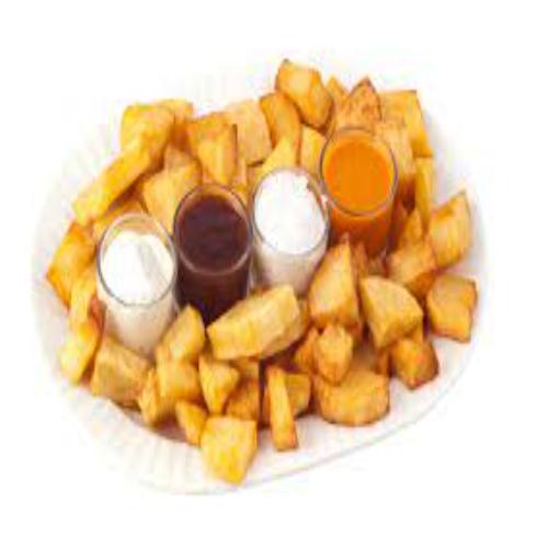 Patatas 4 Salsas