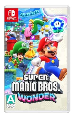 Switch juego Físico: Super Mario Bros Wonder, compra en Amazon. Precio más bajo según Keepa.