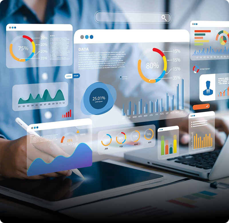 Social ads partner with data visualizations