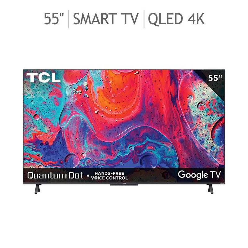 Costco: Pantalla TCL 55 QLED 4K Google TV Modelo 2022 55Q647 