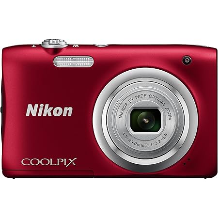 Nikon Coolpix Digital Camera Red