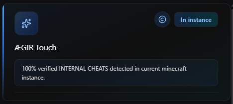 ÆGIR Touch detection