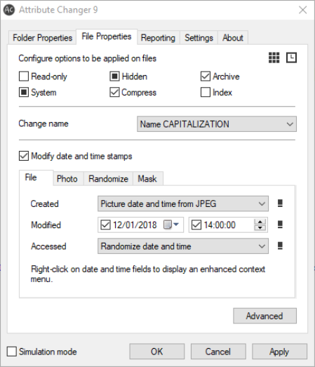 Attribute Changer 11.0 RC3