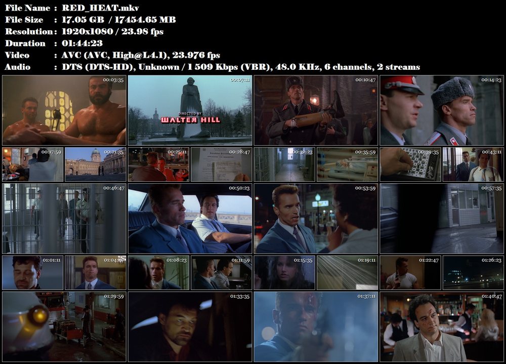 Re: Rudé horko / Red Heat (1988)
