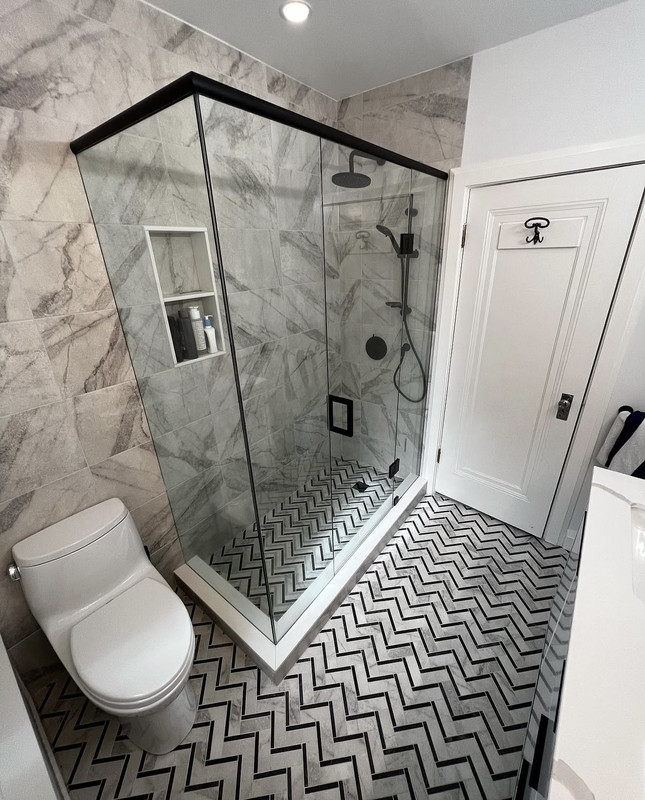 Finished guest bathroom remodel in Sunnyvale