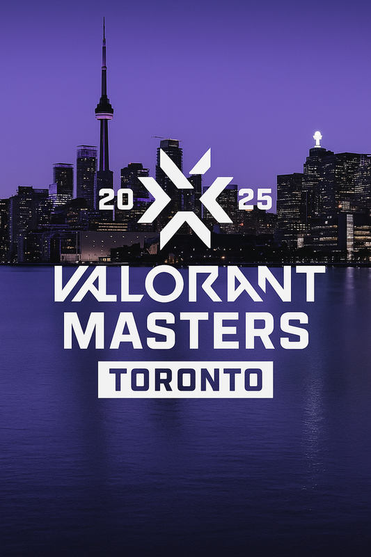Imagem oficial do evento Valorant Masters Toronto 2025