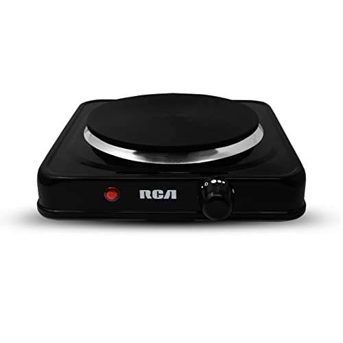 Amazon: RCA RC1000N Parrilla Eléctrica, Plancha de Disco Plano 
