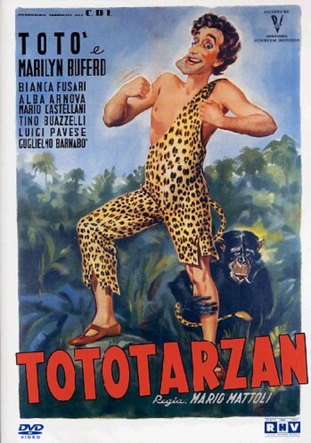 TotoTarzan (1950) avi DVDRip XviD AC3 - ITA