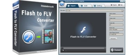 ThunderSoft Flash to FLV Converter 3.6.0