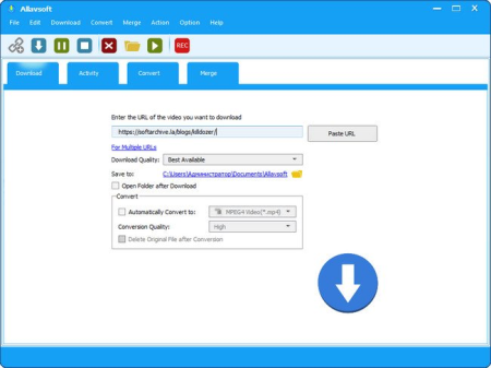 Allavsoft Video Downloader Converter 3.22.8.7536 Multilingual