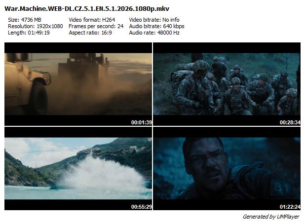 Válečné monstrum / War Machine (2026)