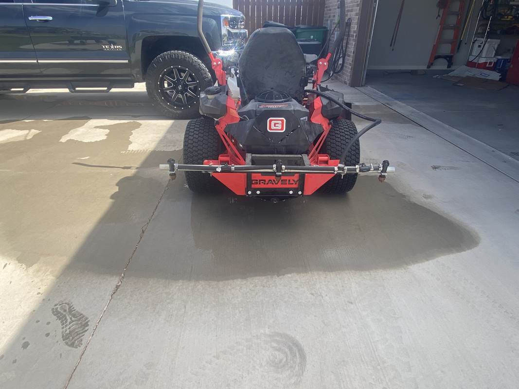 Gravely ZTHD 52 sprayer build Lawn Care Forum