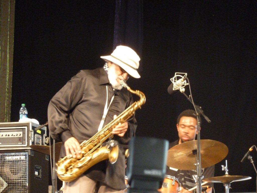 Sonny Rollins auf dem New Orleans Jazzfest 2011