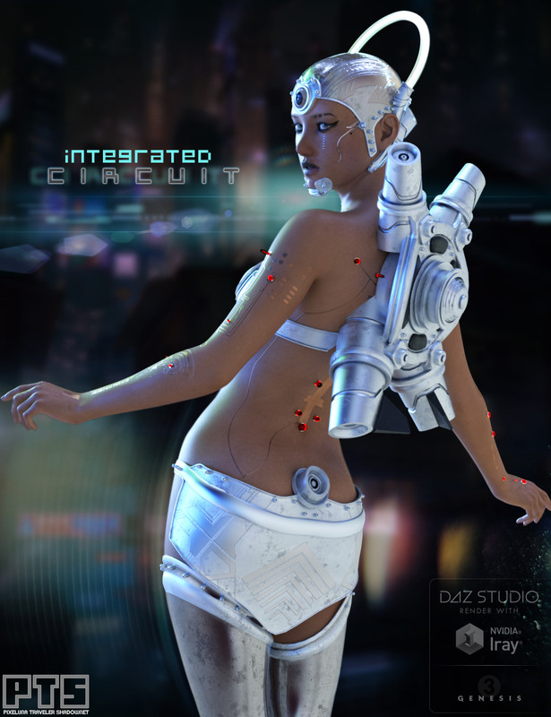 Integrated Circuit Outfit for Genesis 3 Female(s) Integrated Circuit Outfit for Genesis 3 Female(s)