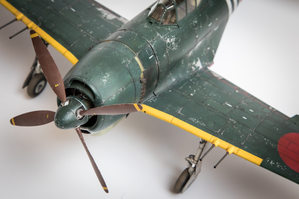 1/32 Hasegawa N1K2-J Shiden Kai 343-45 - Ready for Inspection