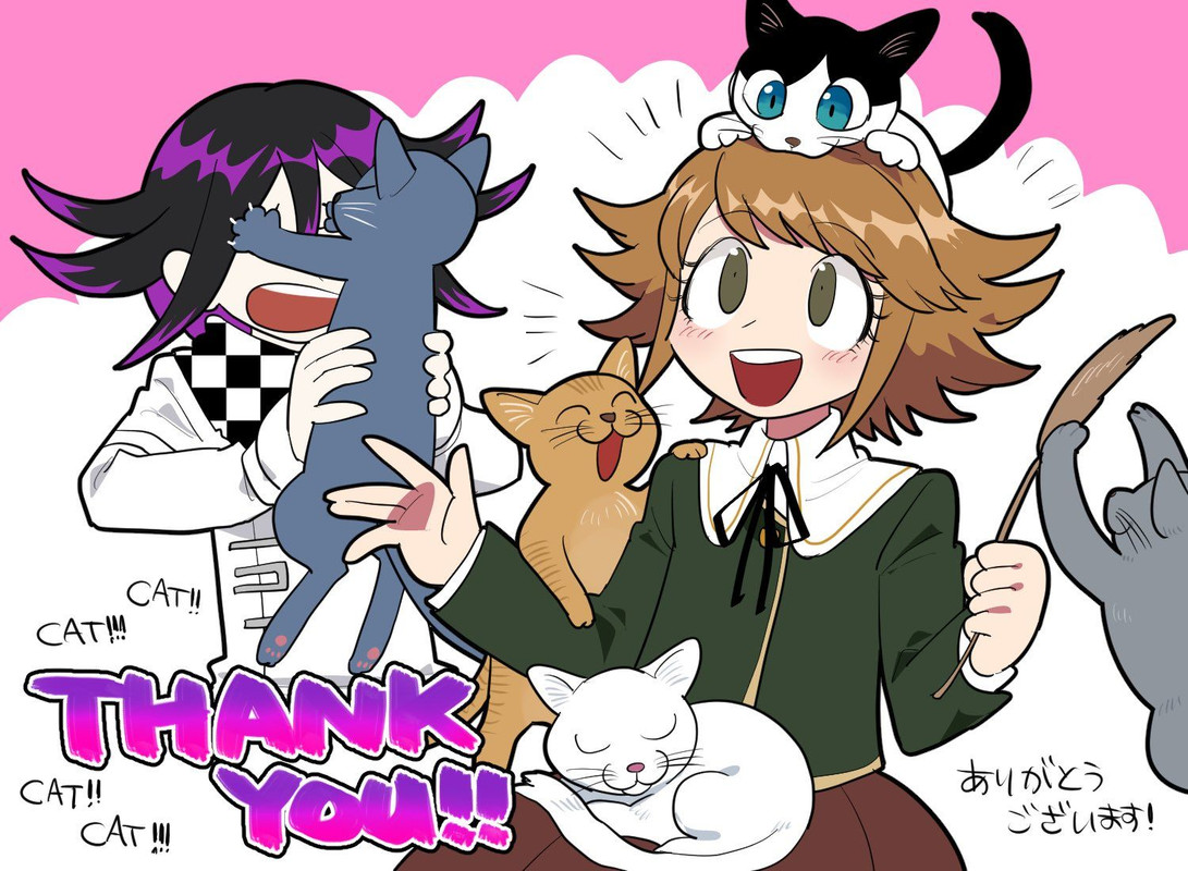 Ouma Kokichi And Fujisaki Chihiro Danganronpa And More Drawn By