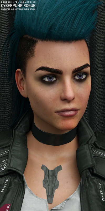 Cyberpunk Rogue For G8F Cyberpunk Rogue For G8F
