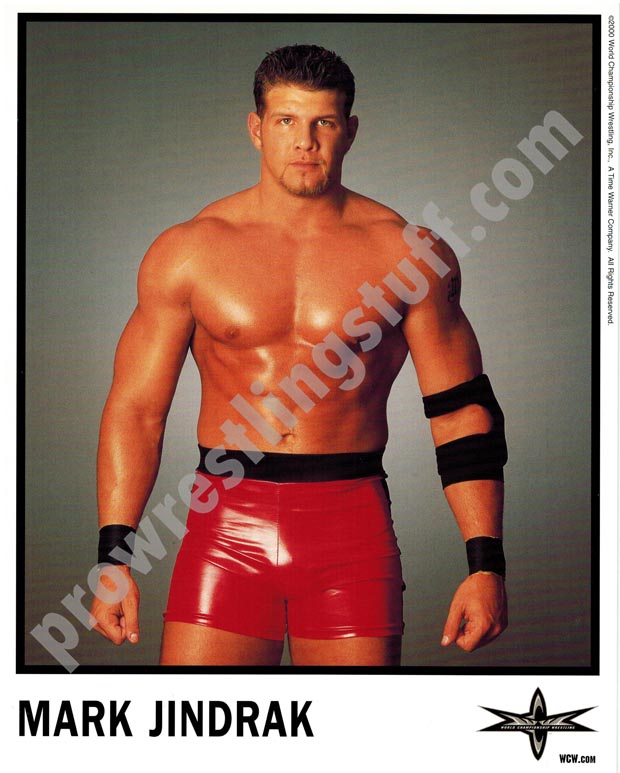 Mark Jindrak WCW 8x10 promo photo