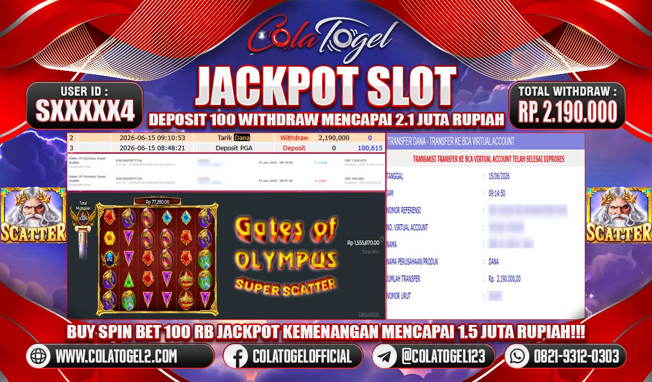 JACKPOT SLOT GACOR!!
