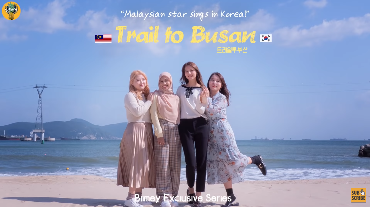 sarah suhairi nyanyi lagu dangdut di busan