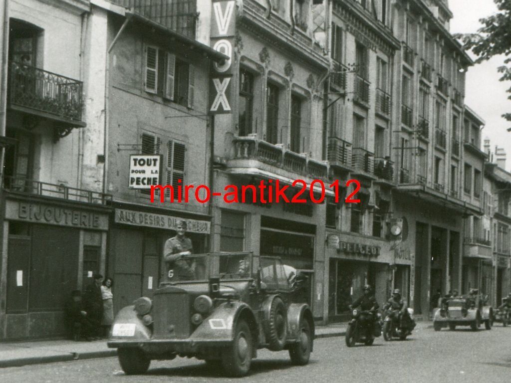 Panzerregiment 11, PKW, Kübelwagen, Einmarsch in