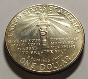 1 Dollar - Estados Unidos, 1986 - Centenario Estatua de la Libertad IMG-20201108-182944