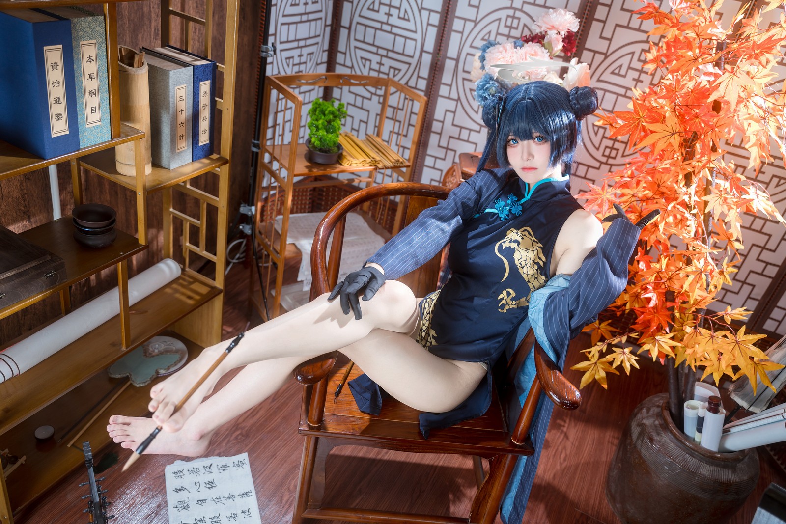 九柒喵 – 碧蓝档案 妃咲 Cos 高分辨率写真（28P-137M）蓝档案角色合集插图7