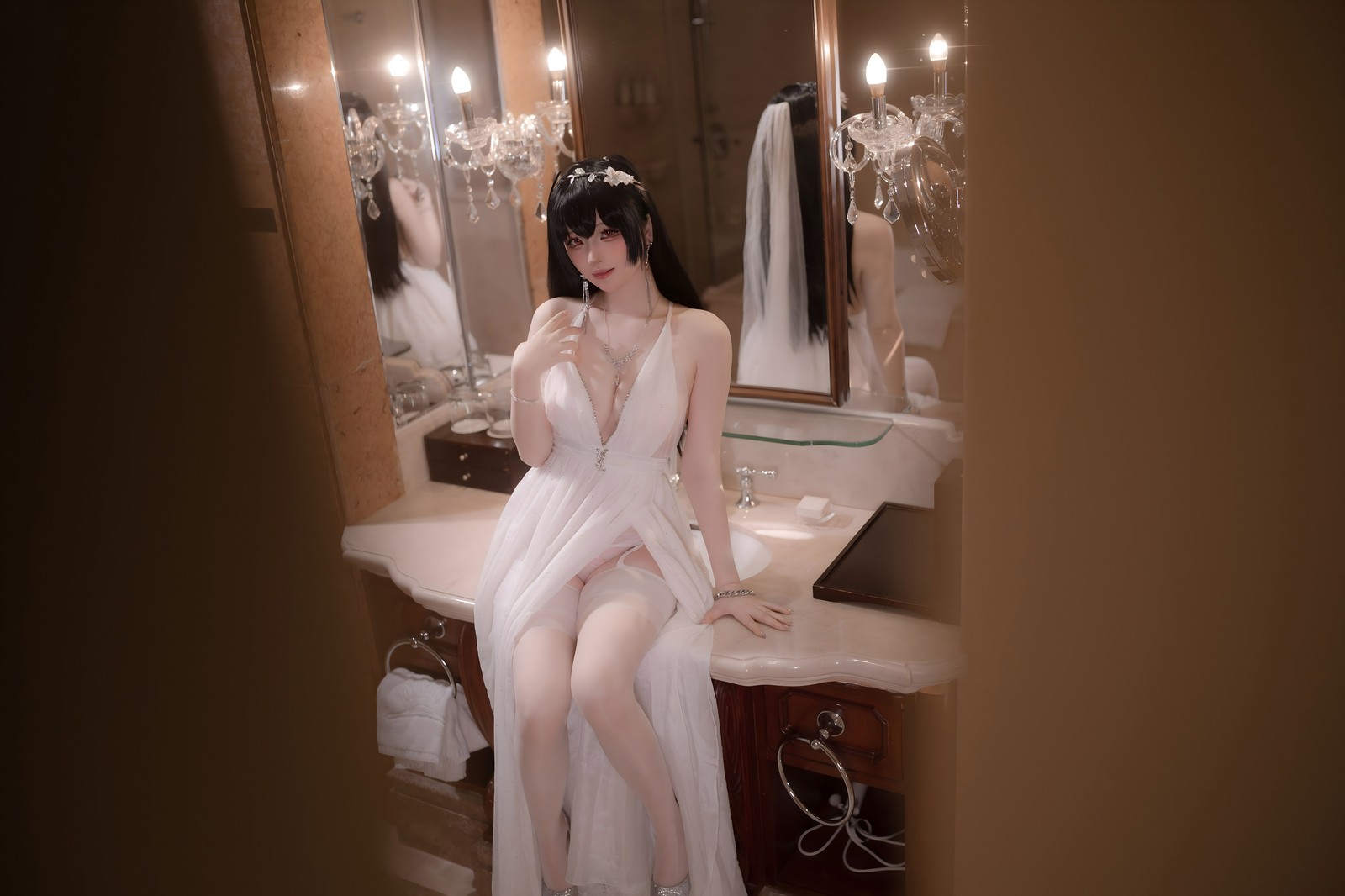 屿鱼 Yuyu 碧蓝航线 大凤 誓约 Cosplay 写真集（50P｜389MB）插图2