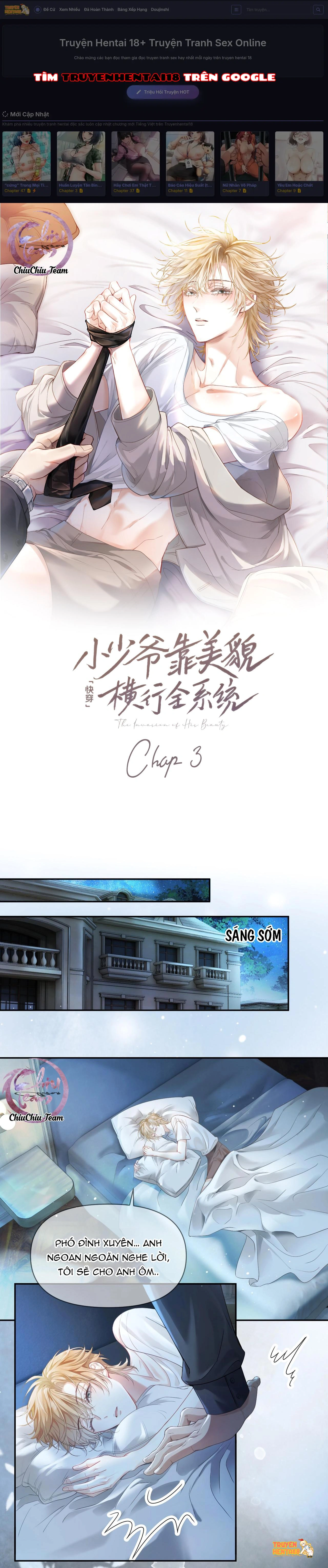 Tiểu Thiếu Gia Dựa Vào Nhan Sắc Càn Quét Toàn Hệ Thống - Chapter 3