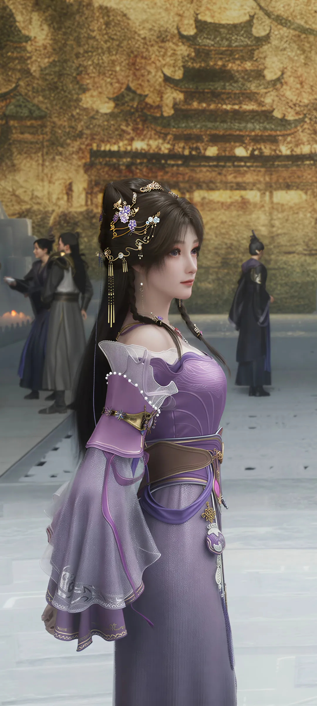 遮天姬紫月·超清壁纸30张，可以做手机壁纸插图2