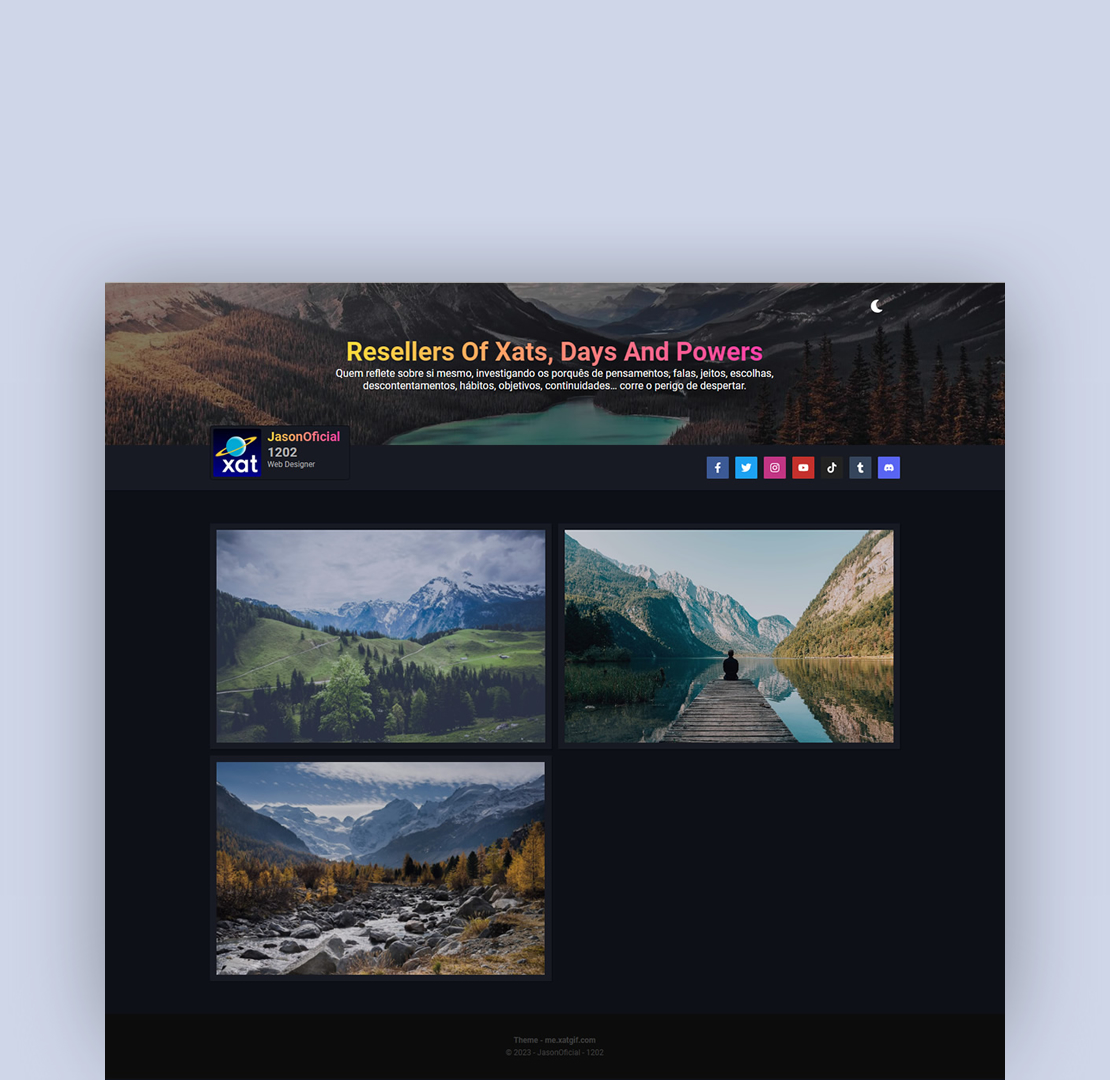 Image Gallery - Dark Light