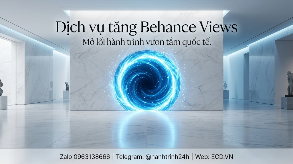 dịch vụ tăng behance views chính hãng tăng comment