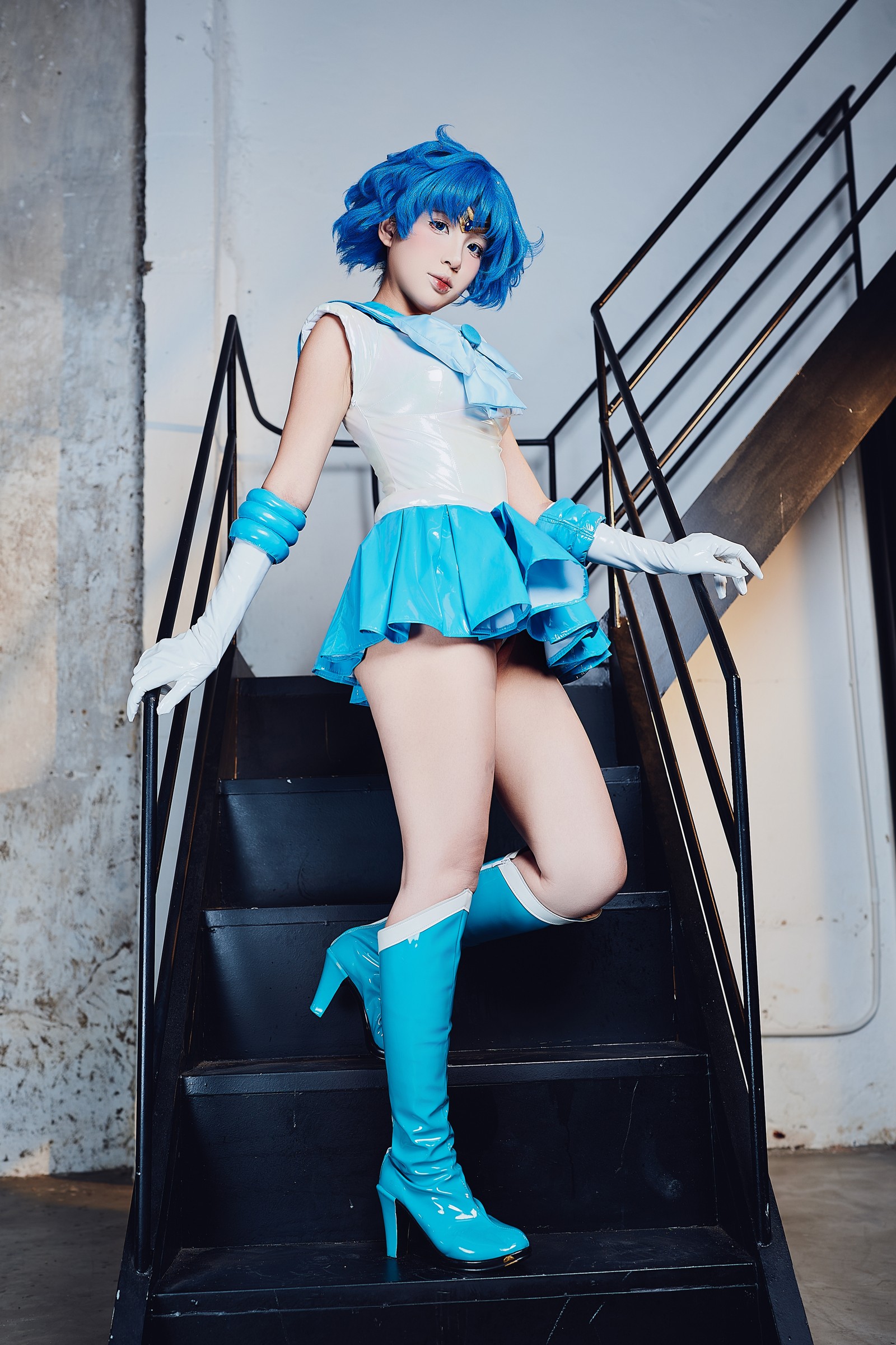 Puy Puy – Sailor Mercury 水手水星 Cosplay 写真（288P+10V-2.26GB）美少女战士插图4