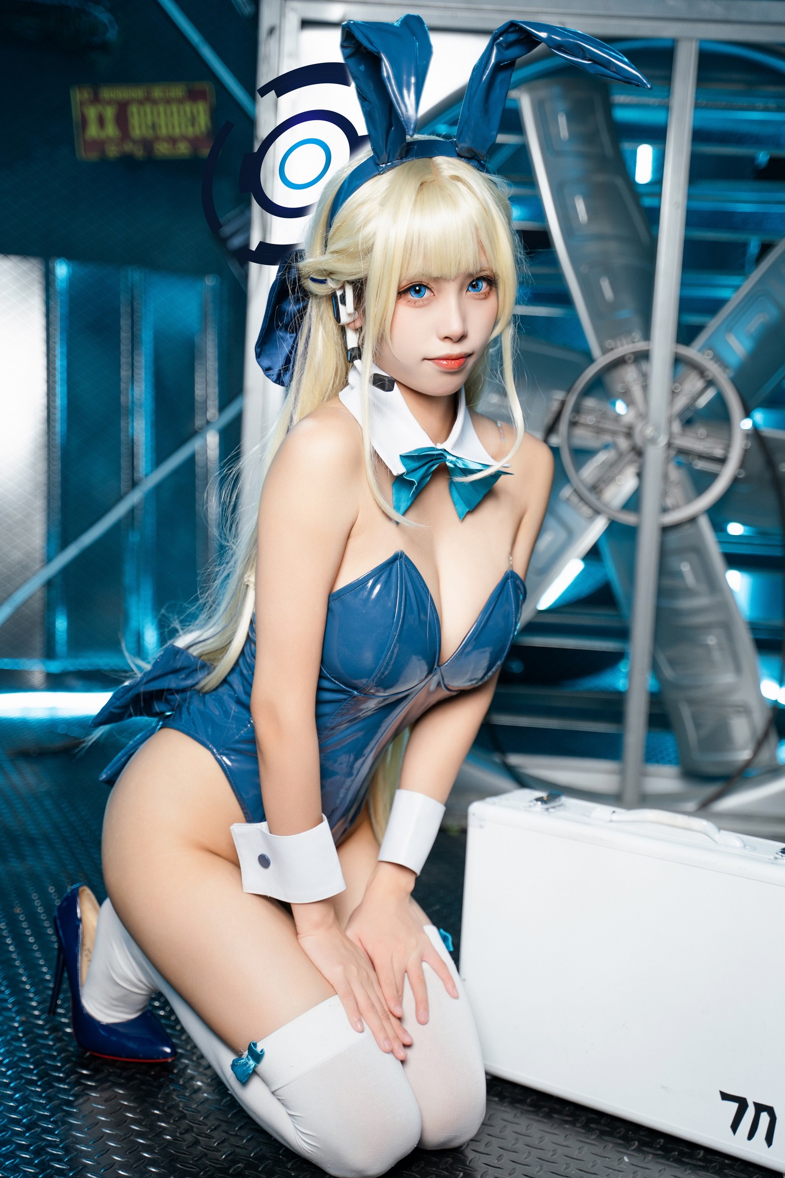 三無人型美女写真：飞鸟马时兔女郎战斗服 COS（60P／389.1M）插图8